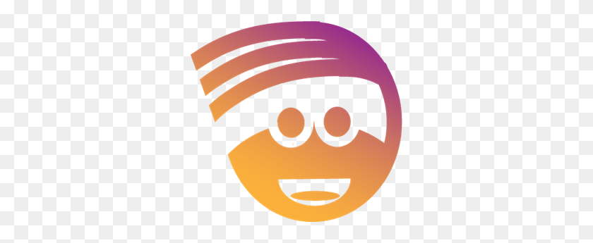 300x285 Smile Face Logo Vector - Face Logo PNG