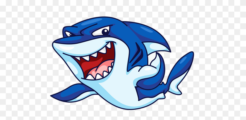500x352 ¡Sonríe Para La Cámara! Increíbles Criaturas Acuáticas - Clipart De Mordedura De Tiburón