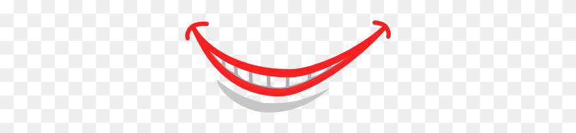 300x135 Smile Mouth Teeth Png, Clip Art For Web - Girl Brushing Teeth Clipart