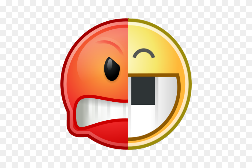 500x500 Smiles Angry Face - Angry Face PNG