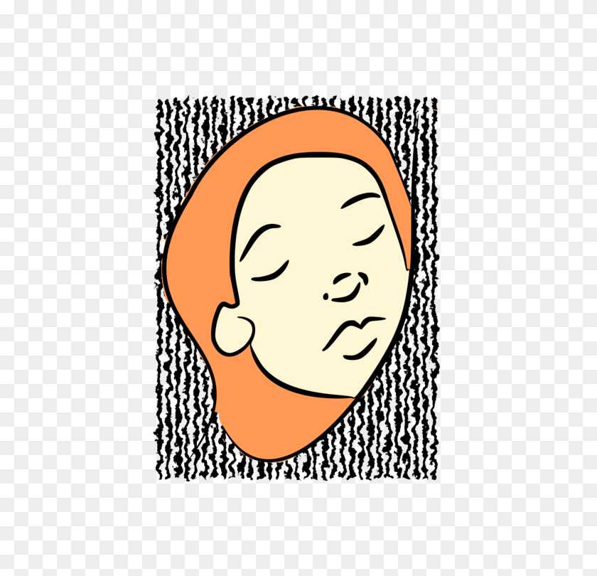 558x750 Smiley Art Download Nose Human Behavior - Redhead Girl Clipart