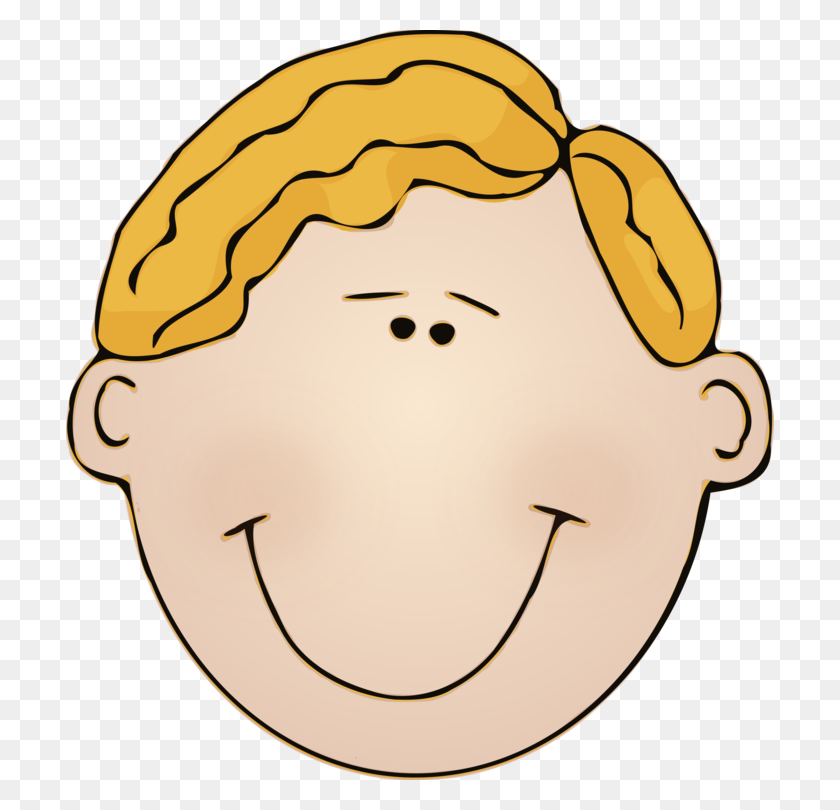 708x750 Smiley Child Face Boy - Smile Clipart Free