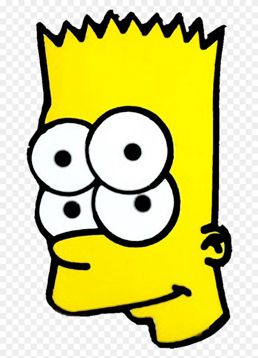 674x1107 Smiley Clipart Bart Simpson Lisa Simpson Marge Simpson Cartoons - Bart Simpson Clipart