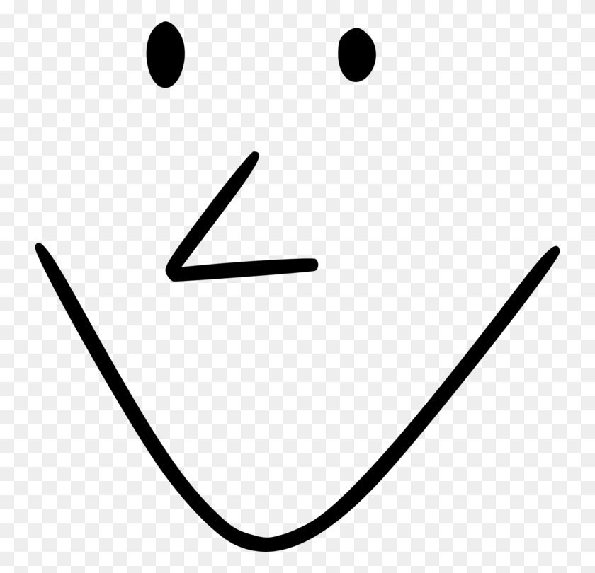 742x750 Smiley Computer Icons Download Face Happiness - Humble Clipart