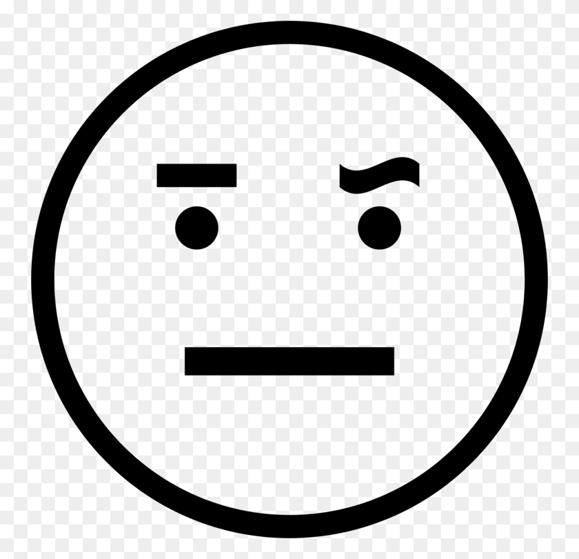 750x750 Smiley Computer Icons Emoticon Annoyance Face - Annoyed Clipart