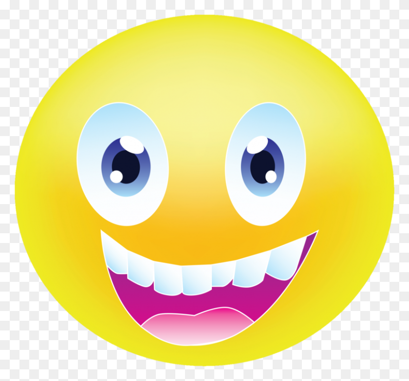 807x750 Smiley Emoticon Iconos De Equipo - Diente Feliz De Imágenes Prediseñadas