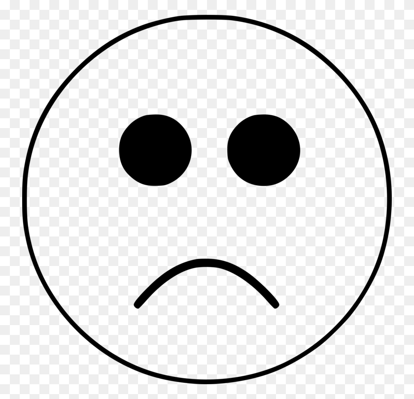 750x750 Smiley Emoticon Computer Icons Sadness - Sad Emoji Clipart