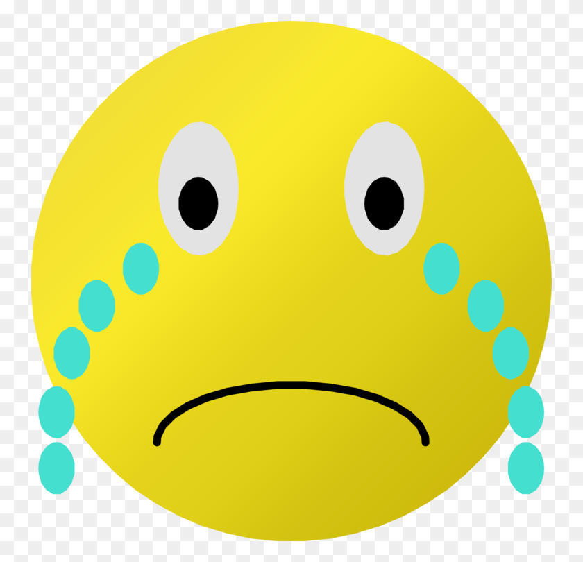 750x750 Smiley Emoticon Crying Computer Icons Face With Tears Of Joy Emoji - Sad Smiley Face Clip Art