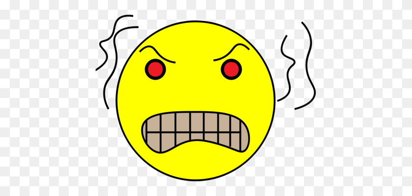 449x340 Smiley Emoticon Drawing Face Anger - Frustrated Face Clipart