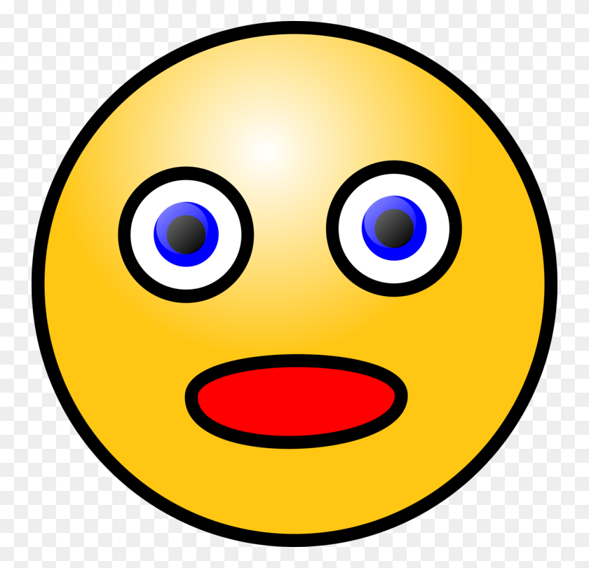 750x750 Smiley Emoticon Face Computer Icons - Shocked Face Clipart