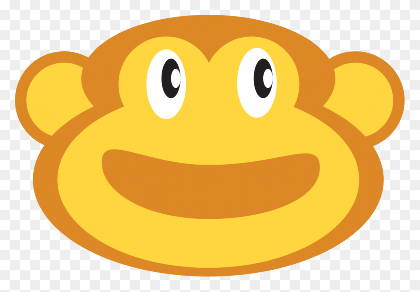 1116x750 Smiley Emoticon Monkey Face - Free Monkey Clipart