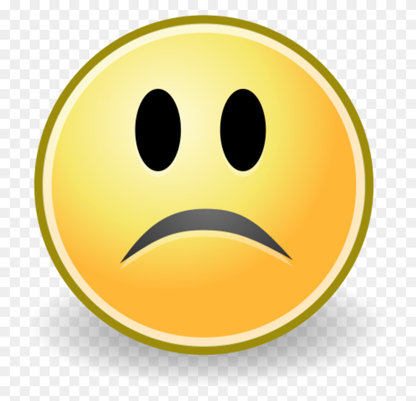 728x750 Smiley Emoticon Sadness Computer Icons - Sad Face Emoji PNG