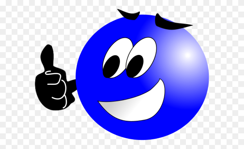 600x454 Smiley Face Clip Art Thumbs Up - Smiley Clipart