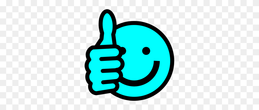 291x298 Smiley Face Clipart Thumbs Up - Infeliz Clipart