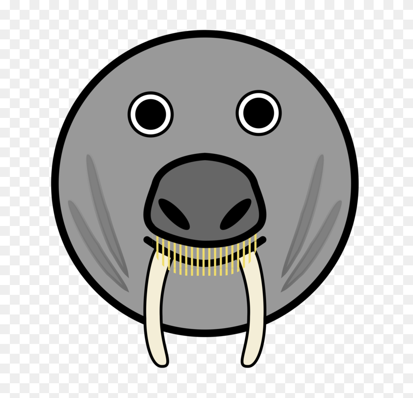 688x750 Smiley Face Funny Animal Mammal - Funny Animal Clipart