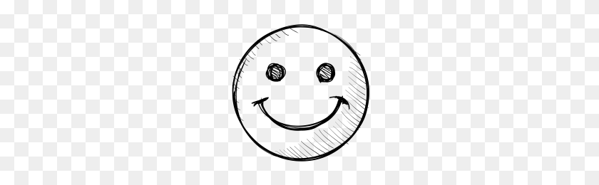 200x200 Smiley Face Icons Noun Project - Happy Face PNG