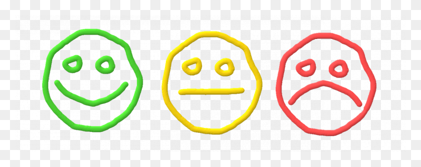 1200x422 Smiley Face Sad Face Straight Face Free Download Clip Art - Happy And Sad Face Clipart