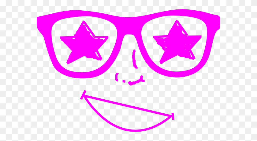 600x404 Smiley Face With Nerd Glasses - Nerd Glasses Clipart