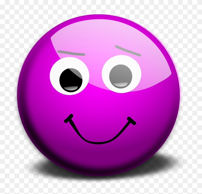 958x916 Smiley Free Stock Photo Illustration Of A Purple Smiley Face - Smiley Face PNG