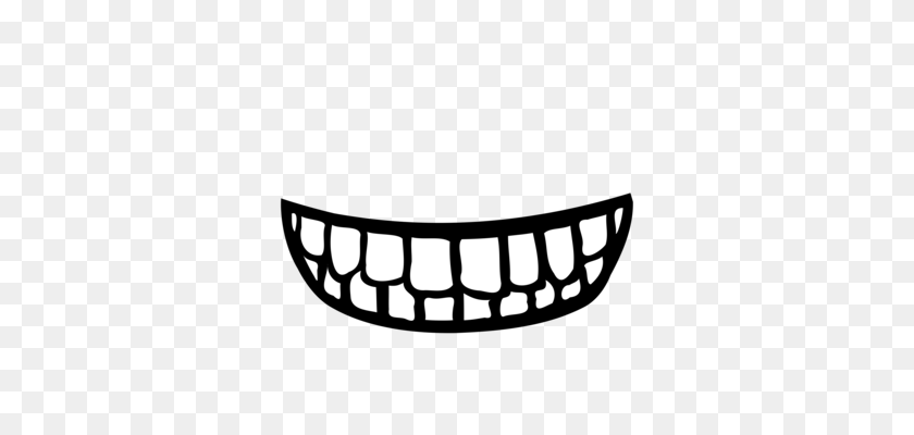 340x340 Smiley Lip Mouth Tooth - Smile Teeth Clipart