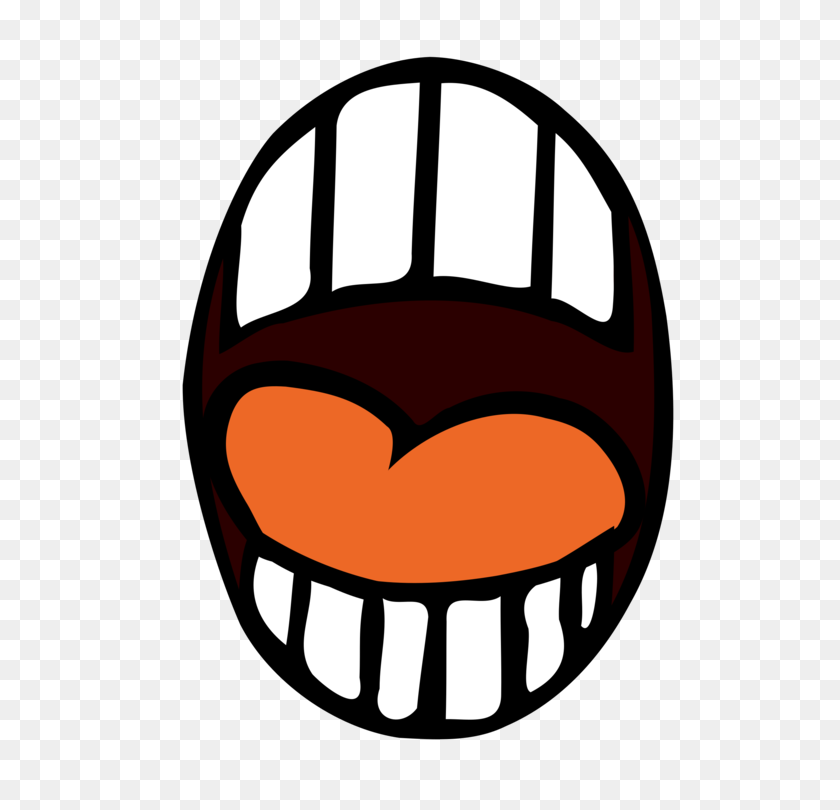 750x750 Smiley Mouth Lip Cartoon - Dentures Clipart