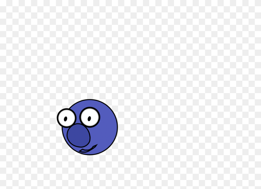 1065x750 Smiley Purple Computer Animal - Blueberry Clipart