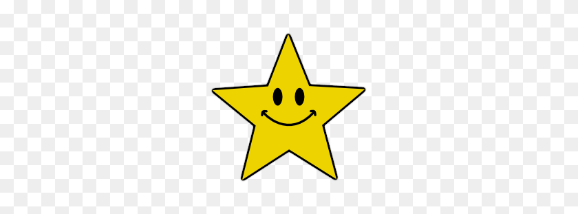 263x251 Smiley Star Clip Art - Star Clipart