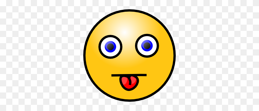 300x300 Smiley With Tongue Out Clip Art - Tongue Out Clipart