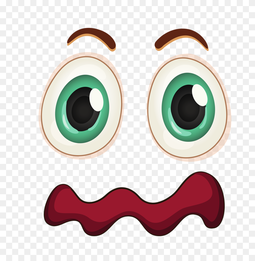 684x800 Smileys, Emoticon And Smiley - Funny Eyes PNG