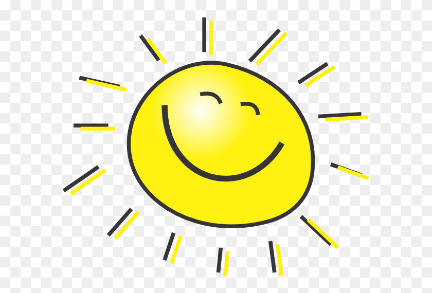 600x510 Smiling Cartoon Cartoon Sun Clip Art All Moms Bring Sunshine - Trapezoid Clipart