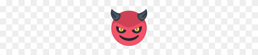 120x120 Улыбающееся Лицо С Рогами Emoji Значение, Копировать Вставить - Дьявол Emoji Png
