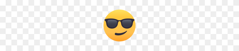 120x120 Улыбающееся Лицо В Солнцезащитных Очках Emoji - Мокрые Очки Png