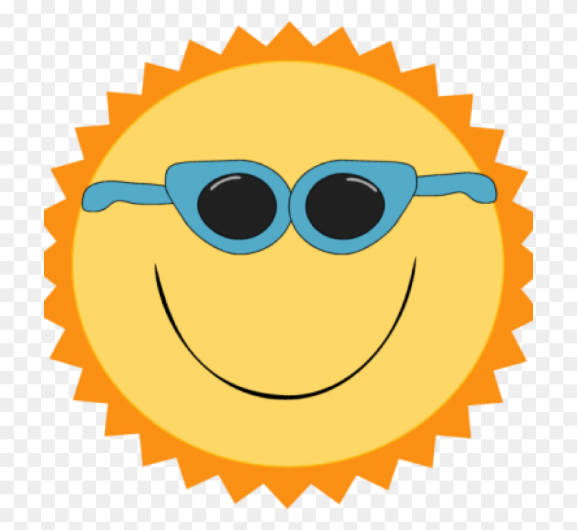 712x712 Smiling Sun Clip Art Clipart Images Free Sunshine Happy Sunday - Outside Clipart
