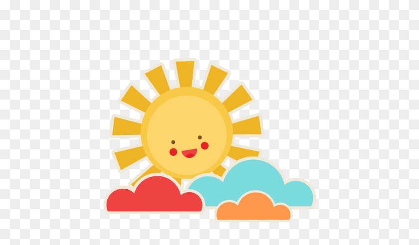 432x432 Smiling Sun Scrapbook Cute Clipart - Sun Silhouette PNG