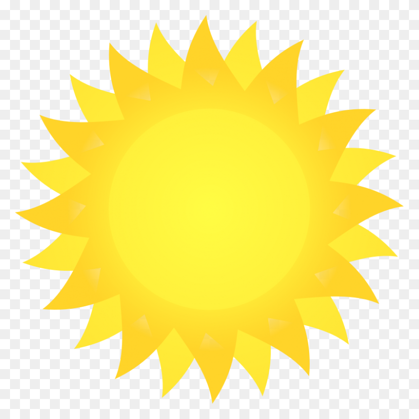 800x800 Клипарт «Улыбающееся Солнце» Clipartix, Имеющий Отношение К Солнечному Свету, Клипарт - Клипарт «Солнце В Солнцезащитных Очках»