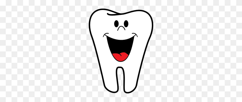 224x297 Улыбающийся Зуб Картинки Зубная Фея Карманные Стоматологические - Надежный Клипарт
