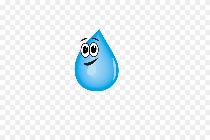 353x500 Imágenes Prediseñadas De Vector De Gota De Agua Sonriente - Imágenes Prediseñadas De Gota De Agua