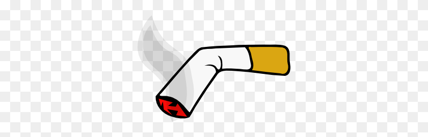 300x209 Smoke Cigarette Clip Art - Cartoon Smoke PNG