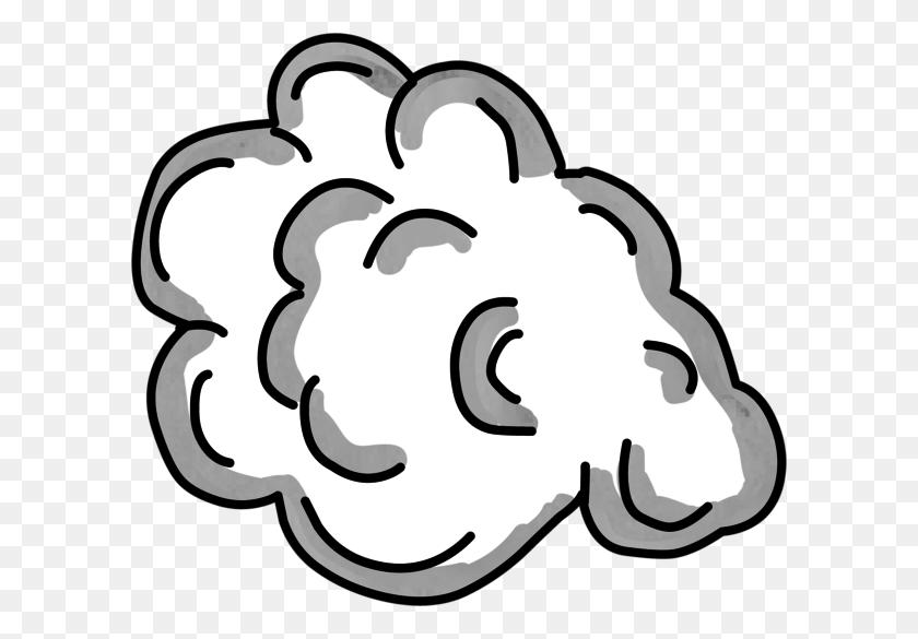 600x525 Smoke Cloud - Smoke Cloud Clipart