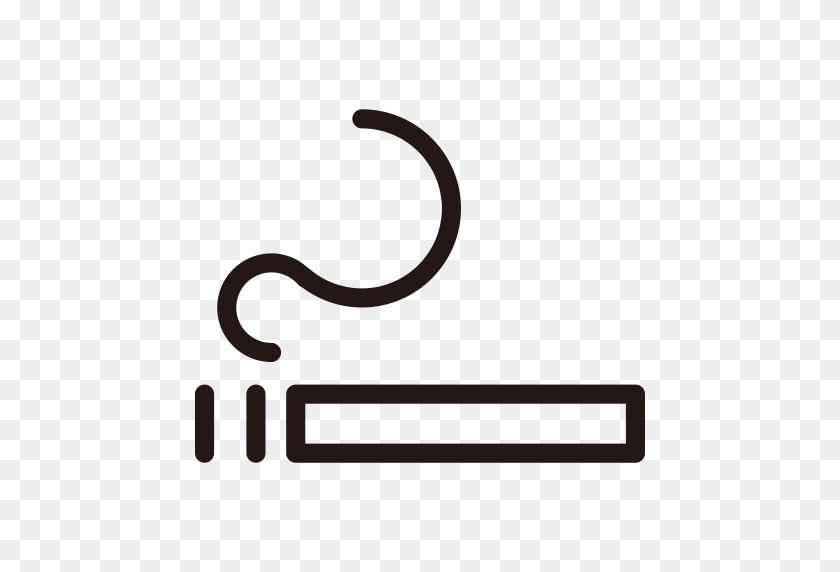 512x512 Дым, Курение Векторный Icon Бесплатные Иконки Uihere - Дым Вектор Png