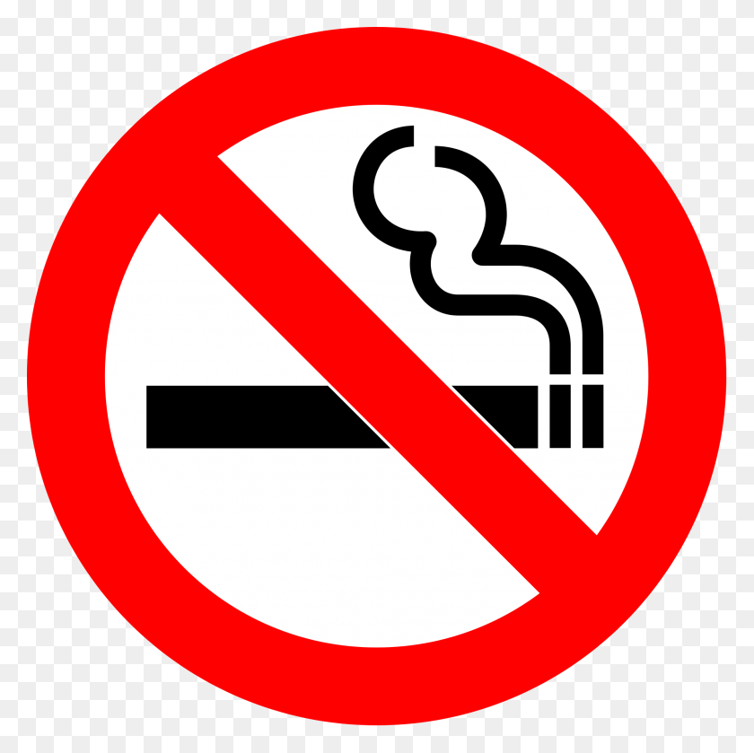 2000x2000 Prohibición De Fumar - Imágenes Prediseñadas De Soplo De Humo