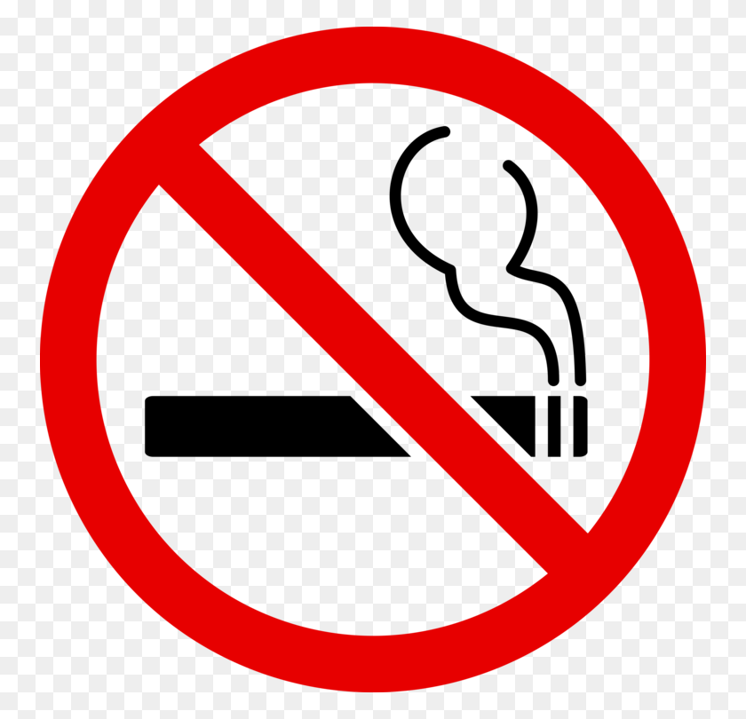 750x750 Señal De Prohibición De Fumar Sin Símbolo De Iconos De Equipo - Humo Clipart Png