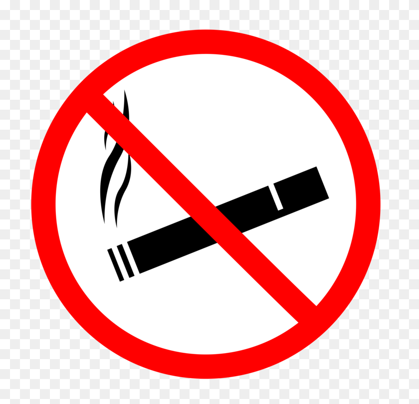750x750 Smoking Ban Tobacco Smoking Smoking Cessation Addiction Free - Tobacco Clipart