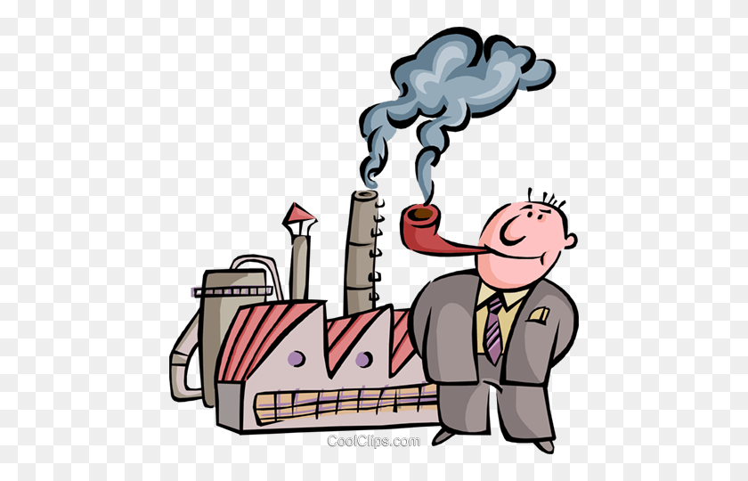 460x480 Smoking Business And Stack Royalty Free Vector Clip Art - Smoke Clipart