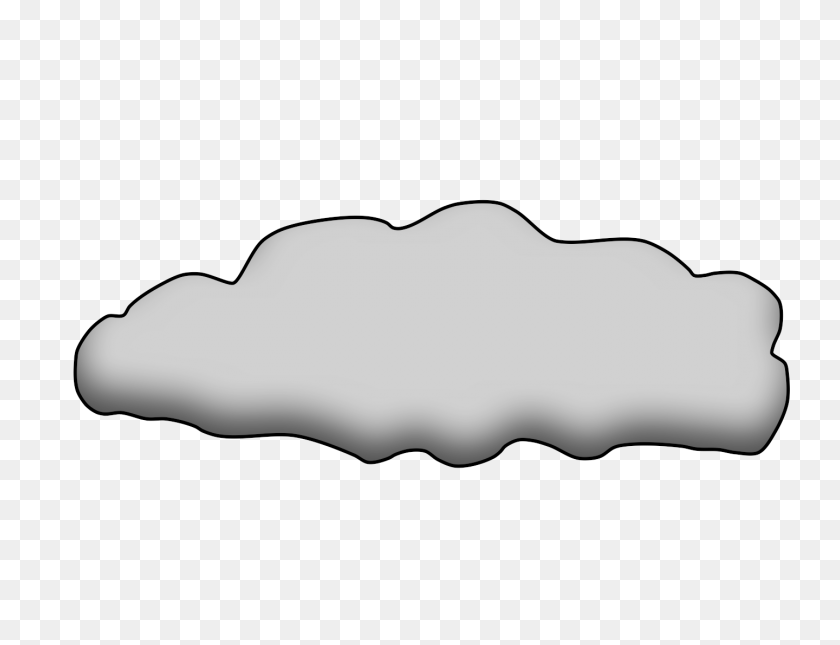 1440x1080 Smoking Cloud Clip Art - Dark Clouds Clipart