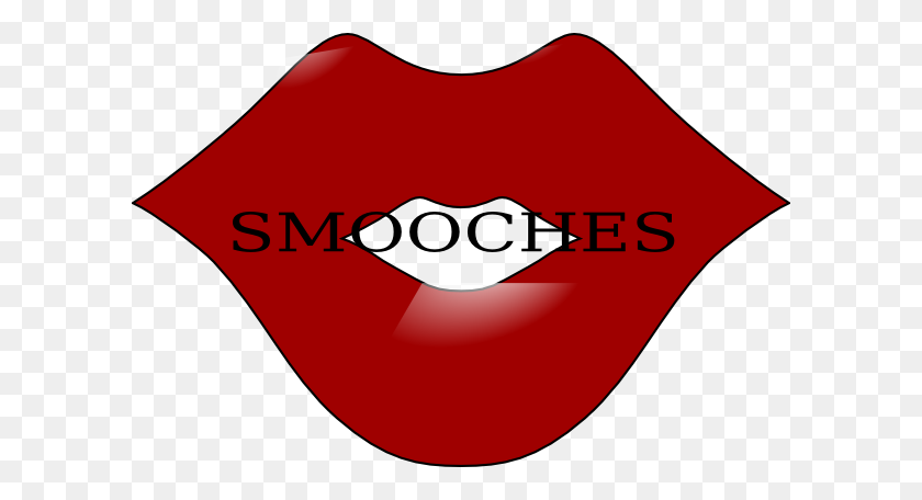 600x396 Smoochie Lips Clip Art - Kissing Lips Clipart