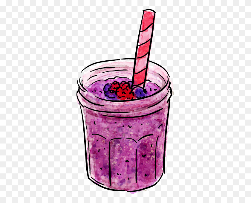 329x619 Smoothie Lover - Smoothies PNG