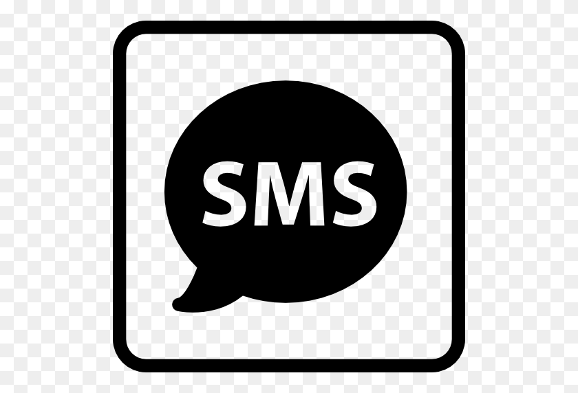 512x512 Sms Of Surveillance System - Sms Icon PNG