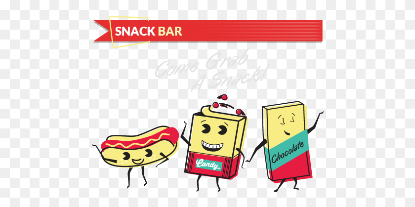 470x359 Snack Bar - Drive In Movie Clipart