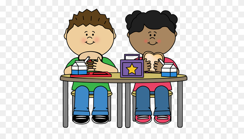 450x419 Snack Student Clipart - Student Testing Clipart
